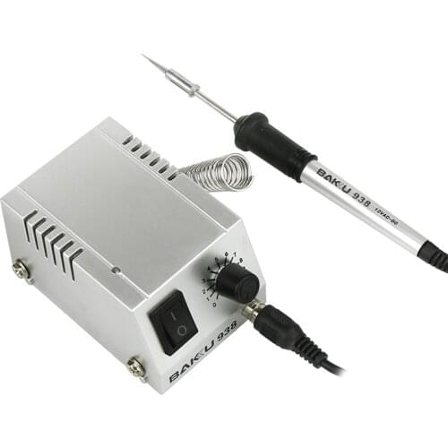 New protable BK-938 Soldering Station BAKU-938 15w 220V/110V for BGA SMD SMT DIP Soldering iron Work. Long Life Heater.BAKU 938