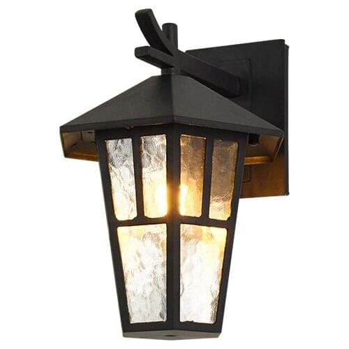 2019 Newest popular retro outdoor wall light favorable Europe villa sconce lamp waterproof exterior garden doorway lighting