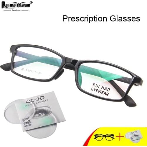 Men Women Kids Eyeglasses Customize Prescription Glasses Optical Eyeglasses Frame Fill Resin Lenses Small TR90 Spectacles