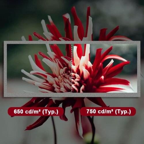 Original Innolux JJ123IA-01J LVDS 50 Pins Connector TFT-LCD 12.3 Inch 1920×720 1K FHD Display Screen SRGB