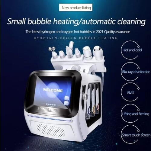 The latest model in 2021! ! Beauty equipment oxygen hot vapor bubble water absorption and blackhead cleaning equipment