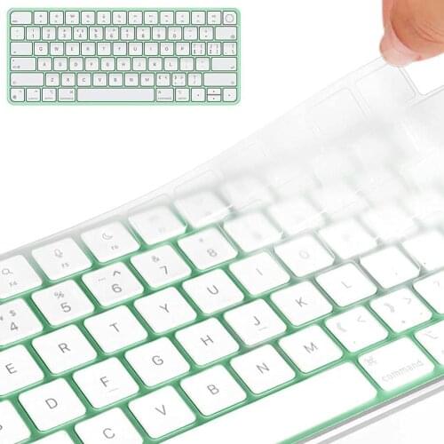 1pc Keyboard Cover For IMac Magic A1644 A1843 A1243 Wireless Bluetooth Numeric Silicone EU US UK Protector Membrane For Apple G6