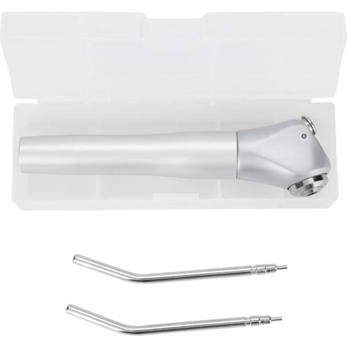 3-Way Dental Syringe Air Water Spray 2 Nozzles Tips Tubes Set Dentist Tools