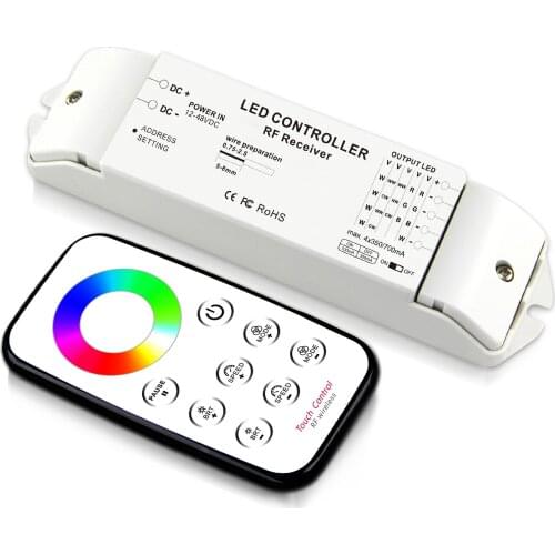T3+R4-CC 433mhz wireless rf remote control CC 350mA 700mA rgb panel led controller