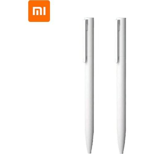 Xiaomi Gel Pen 9.5mm Bullet Black Pen No Cap Smooth Switzerland Refill Ballpoint Office School Black Blue Ink Durable Pen 10Pcs