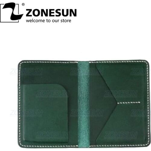 ZONESUN S2 Passport Cover Custom Leather Cutting Die Handicraft Tool Punch Cutter Mold DIY Paper Steel Rule Die