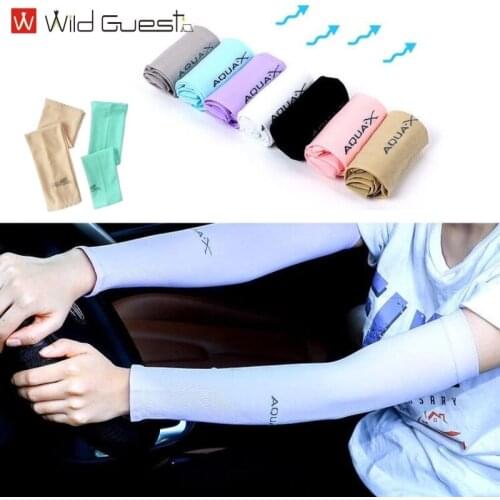 1pair sun protection arm cover bicycle sleeve fishing anti ultraviolet SLEEVE arm cover outdoor driving arm cover