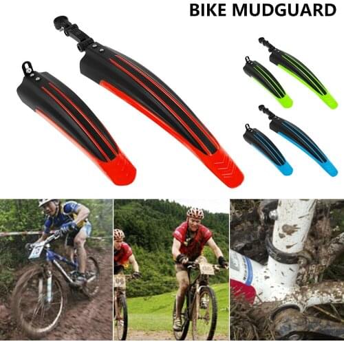 2 Pcs Bicycle Fenders Wings for Bicycle Front / Rear Wheel Cycling Mudguard Mud-Proof Mountain Bike Fenders Bicycle Fender Wings