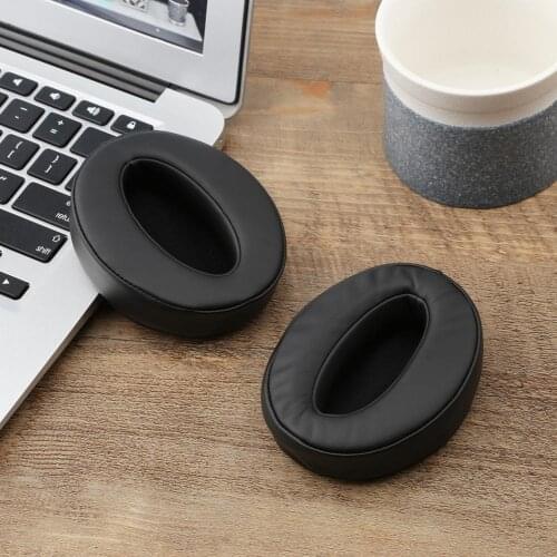 2pcs Replacement Earpads for Sennheiser HD4.50 BTNC Headphones 100% New Memory Sponge And Protein Pu Leather Ear Pad