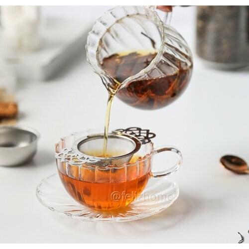 Stainless steel binaural filter tea filter tea filter