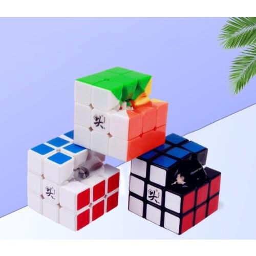 57 mm dayan 5 zhanchi magic speed dayan cube puzzle ultra-smooth cube professional classical stickers toys for children