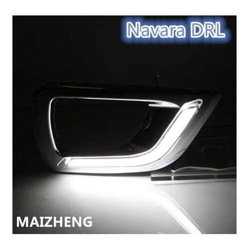 DRL For Nissan NP300 Navara (D23) 2014-2017/ Car Daytime Running Light / Car Styling Day Driving Lamp