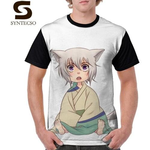 Kamisama Hajimemashita T Shirt Little Fox Boy T-Shirt Graphic Fun Graphic Tee Shirt Streetwear Male Polyester 5x Tshirt