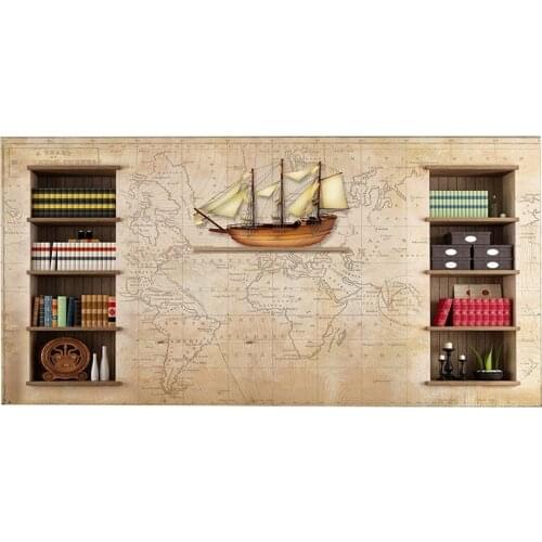 World map tapestry vintage wall hanging mural bedroom background tapestry blanket