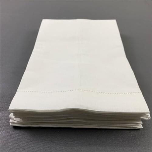 Set of 12 Fashion Hand Towels Linen Hemstitched Tea Towel 14X22-inch Cleaning Cloth Guest Hand Dish Kitchen Bathroom Towels