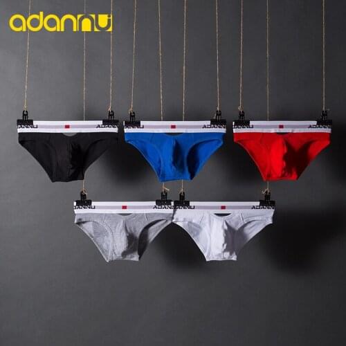 ADANNU Effortlessly Sexy Mens Underwear Hollow Cut Stretch Protection Belt Soft And Naturally Skin-friendly 3D Structure Pants