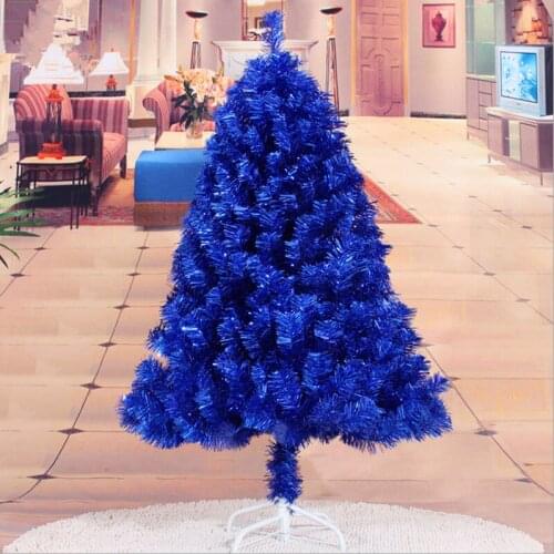 Christmas New Year essential 1.2 m / 120CM navy blue Christmas tree decorations Christmas gifts Holiday decorations supplies