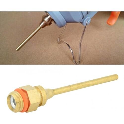 Professional Large Diameter Hot Melt Glue Gun Nozzle 1.5 * 70mm Hot Melt Glue Gun Accessory Jewelry Making Tool for Jeweler f