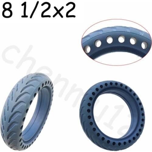 Suitable for Xiaomi Electric Scooter 8.5 Inch Tires 8 1/2x2 High Elastic Honeycomb Tires Explosion-proof Solid Tires