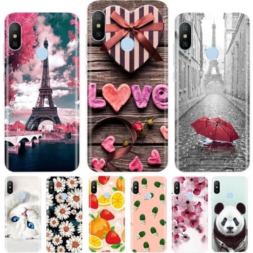 Silicone Case For Xiaomi Redmi Note 6 Pro Soft TPU Cute Case For Xiaomi Redmi Note 6 Cover Case For Redmi Note6 Pro Bumper Coque