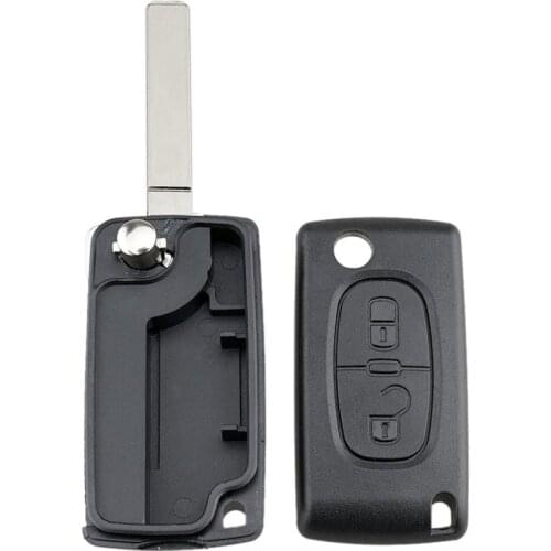 01B Fits For Citroen C2 C3 Xsara Picasso C4 2 Button Key Fob Remote Case Va2 Blade Shell Cover Key Protector