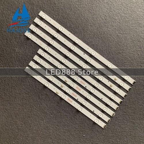 100% New 8PCS LED strip LED39D11-ZC14-01 LED39D11-ZC14-02 LED39D11-03/04 30339011206/07 For 39DU3000 LE39PUV3 LE39PW3 LE39M600F