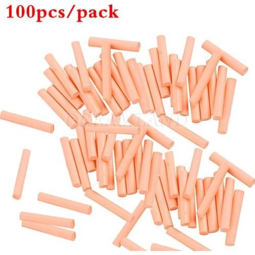 100pcs/1 Box Dental Gutta Percha Bar for Obturation Endo System Endodontic Gun