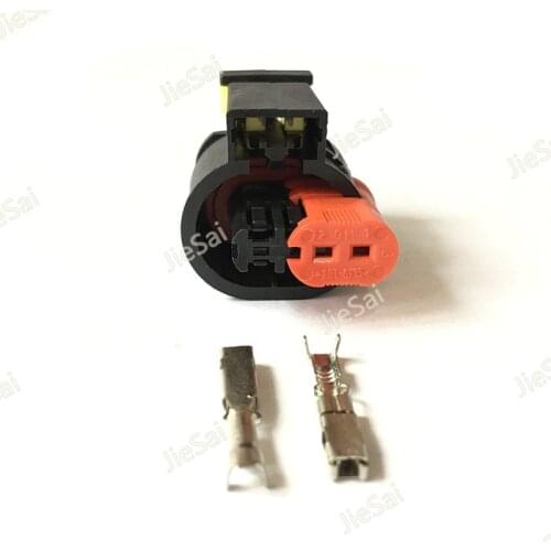 2 Pin Female TYCO AMP 284556-1 Waterproof Sensor Plug Automotive Connector