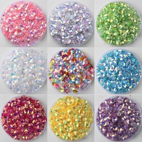 720pcs/Lot 6mm Flower Sequins For Craft, Stereo Plum blossom Shape Sequin For Wedding Dress DIY Sewing Suppliers
