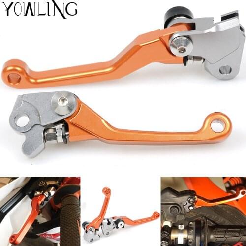 CNC Pivot Foldable Clutch Brake Lever For 250 SX XC-W XC-F XCF-W XC EXC EXC-F 200 EXC SIX DAYS