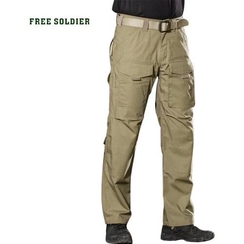 Мужские брюки с карманами FREE SOLDIER China At AliExpress