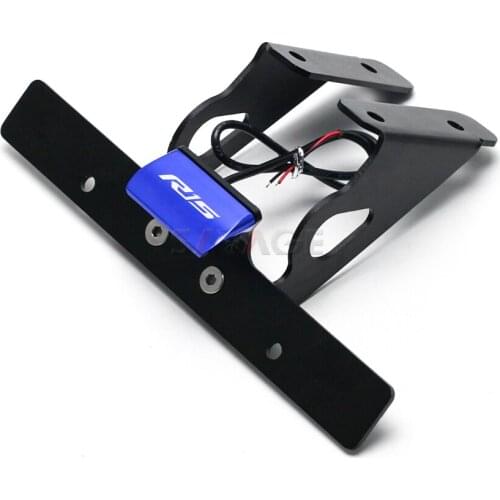 Tail Tidy License Plate Holder For YAMAHA YZF R15 V3 2017-2020 Motorcycle Fender Eliminator Mount Bracket Number Plate LED Light