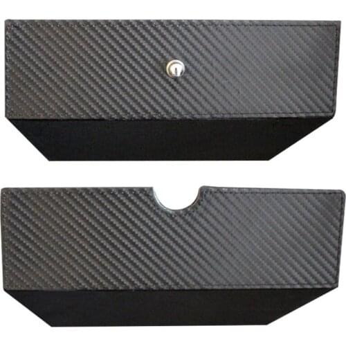 50LC Car Central Control Storage Box Leather Interior Accessories forT-esla Model S/X