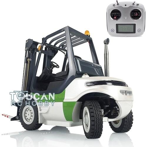 1/14 LESU RC DIY Model Linde Forklift Transfer Car Truck ESC Motor Radio Painted THZH0778-SMT2