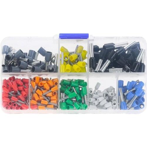 400PCS Heat Shrink Wire Connector Kit Electrical Insulated Crimp Terminals Set