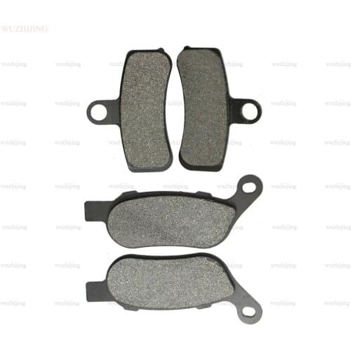 Brake Pad set fit for Harley FL STC 1584 Heritage Softail Classic FL STF Fat Boy Lo FL STN Softail Deluxe FXCWC Rocker C (08-11)