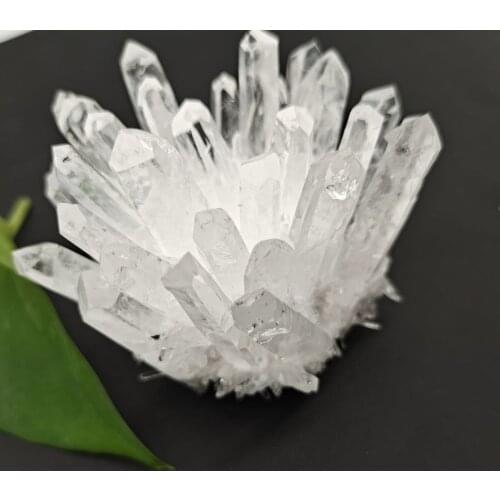 300-800g natural White Crghost quartz crystal cluster healing crystals raw gemstone specimen for home&office decoration fengshui