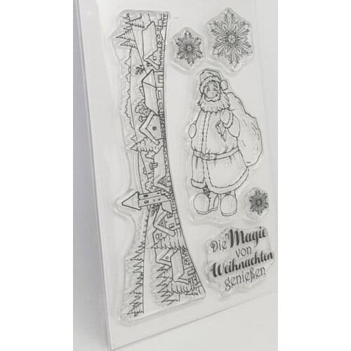 German Santa Claus Clear Stamp Or stamp for DIY Scrapbooking/Card Making/Kids Fun Decoration Supplies A2241