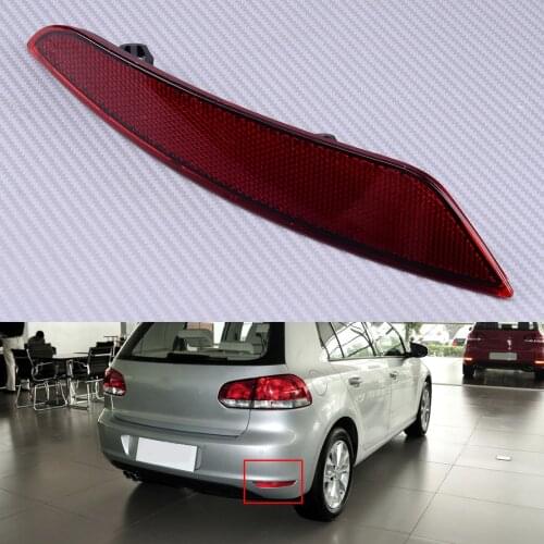 Plastic Right Rear Bumper Corner Reflector Light Lamp 5KD945106A Fit for VW Golf 6 MK6 2009 2010 2011 2012 2013