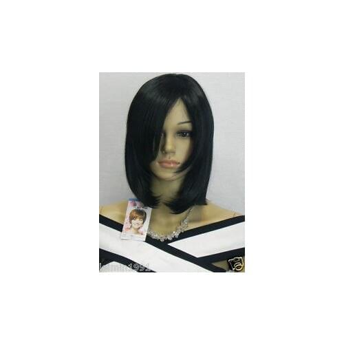 Shun New wig Sexy Womens Short Black Natural Hair Wigs Ladies Heat Resistant Synthetic hair Wigs