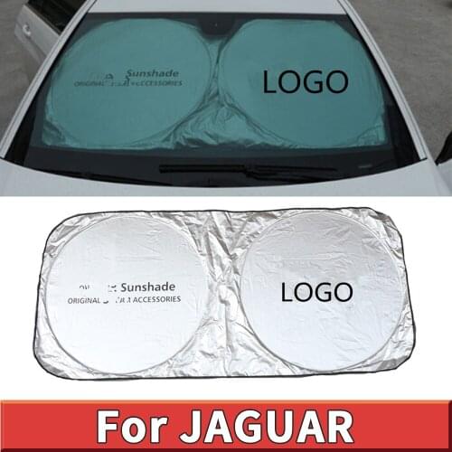 For Jaguar XE XEL F-type auto parasol car accessories window sunshade sun protector shade car windshield cover sunshade