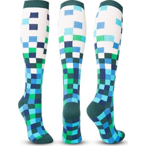 Brothock Sports Pressure Stockings Quick Dry Anti-skid Wear-resistant Men and Women Football Socks Running Compression Socks