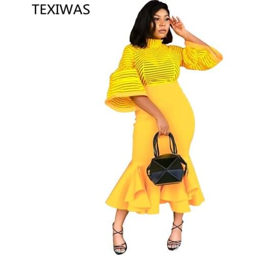 Женские платья TEXIWAS China At AliExpress