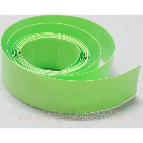 10M 18650 lithium battery PVC film battery membrane heat shrinkable film battery outer skin blue transparent purple color purple