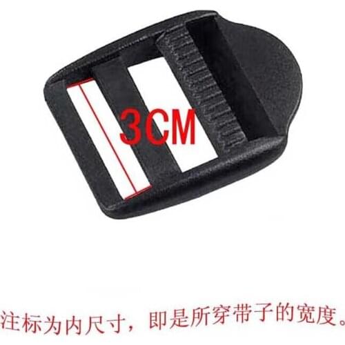 Free shipping 20 PCS 30mm Plastic Buckles for ParaCord Bracelet webbing Release Buckles for packbags bag accessories