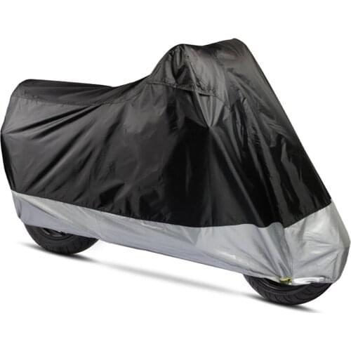 210D Motorcycle Cover Waterproof Sunshade Dustproof Heavy Duty Premium Bike Cover Moped Cover For Moped Motorcycle Scooter