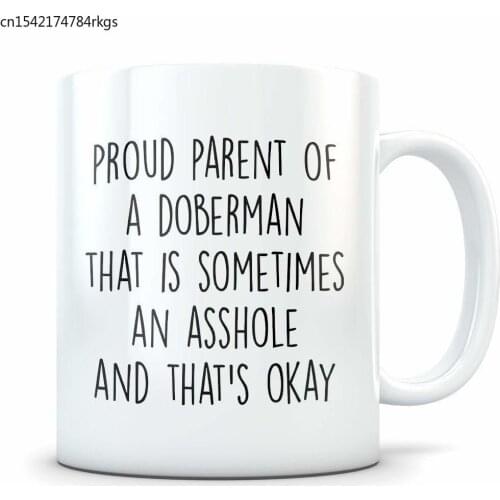 Doberman gifts for women, Doberman Pinscher gifts, Doberman Pinscher mom, Doberman mug, Doberman mom gift, Coffee Mug 11oz