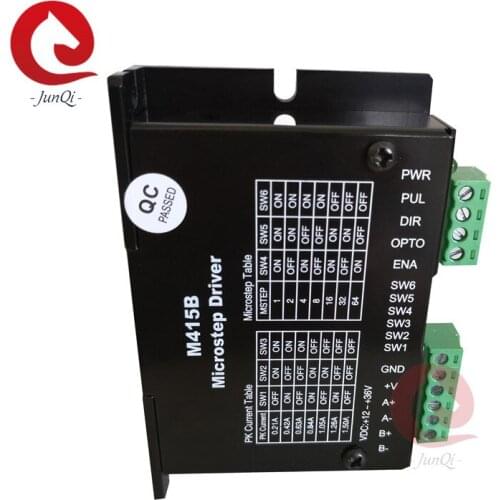 M415B driver for nema 8 11 14 and nema 17 stepper motor, 10~24v, 64 subdivision