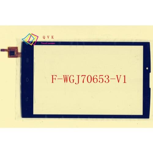 Black for tablet pc 7inch F-WGJ70653-V1 capacitive touch screen panel digitizer glass sensor replacement F-WGJ70653 WGJ70653