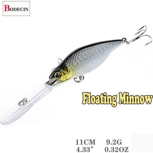 Minnow Artificial/Hard/Fake Bait Wobbler For Pike/Trolling/Fish Carp Bass Fishing Tackle/Tools Crankbaits Fishing Lure Sea 1PCS